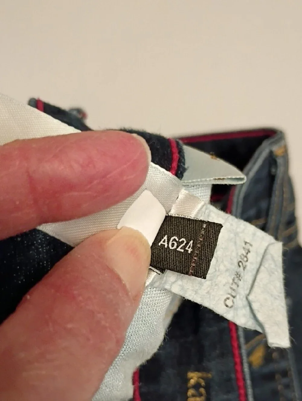 kate spade Dark Blue Bootcut Jeans with Contrast Stitching